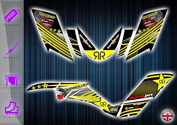 Sticker Kit Compatible With Quadzilla 320 Xlc - 500 Xlc - 320xlc - 500xlc - Quadzilla Stickers, Quadzilla Graphics