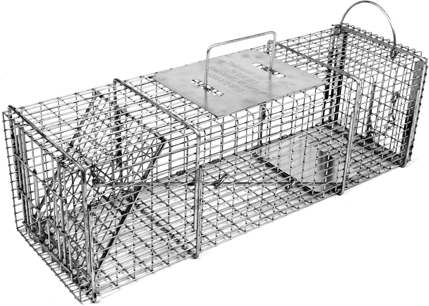 Tomahawk Professional Series Rigid Trap with Easy Release Door for Skunks/Possums/Prairie Dogs