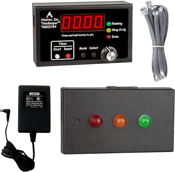Presentation Timer with Red-Yellow-Green Indicator Lamps