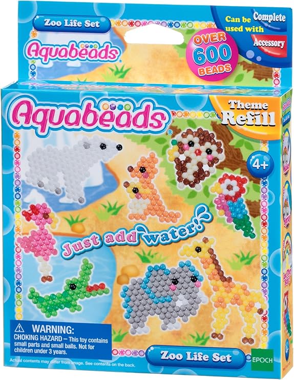 Aquabeads Zoo Life Theme Refill Set
