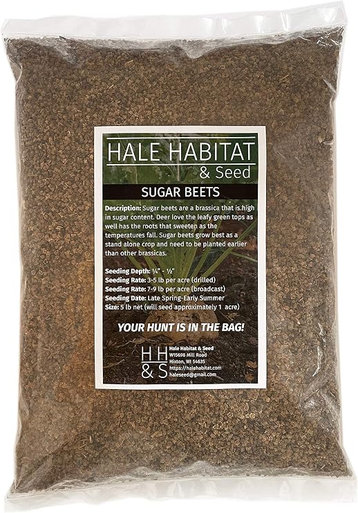 Hale Habitat & Seed Sugar Beet Food Plot Seed, 5 lbs