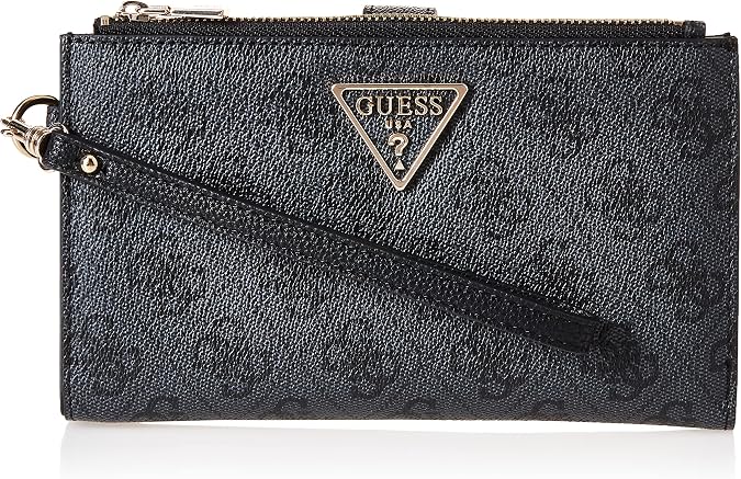 GUESS womens Laurel Double Zip Organizer Wallet