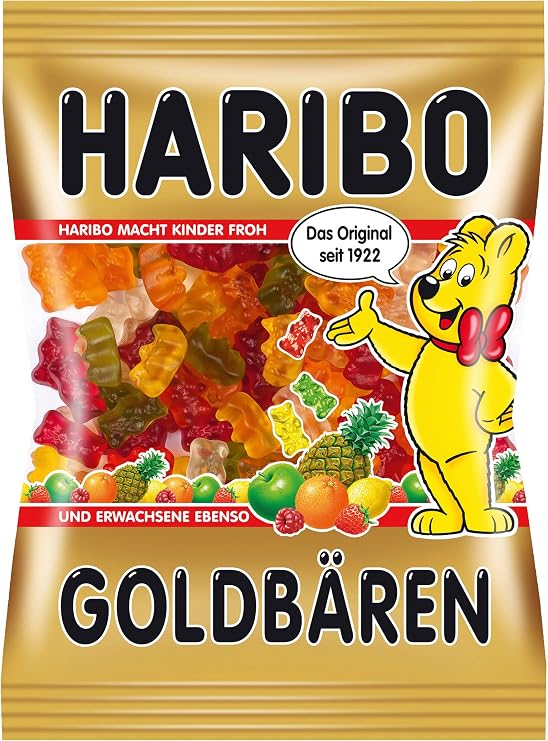 Haribo Goldbaren ( Gold Bears ) - Pack of 6 X 200 G