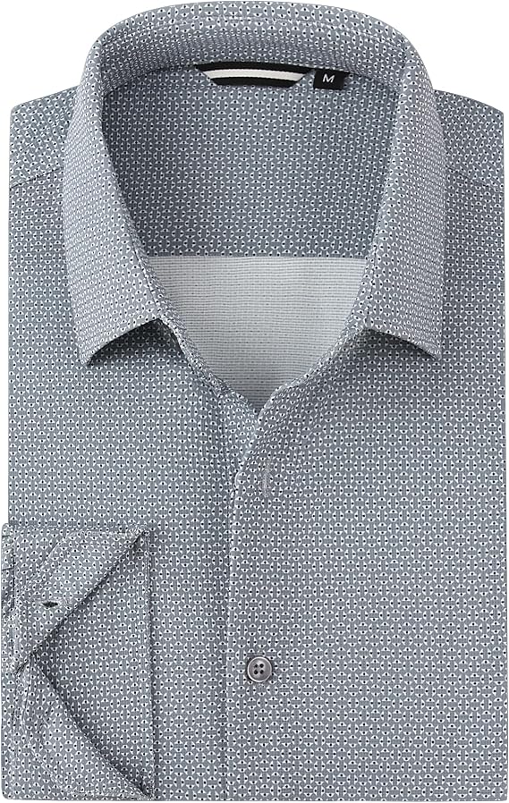 Alex Vando Mens Printed Long Sleeve Breeze Caual Dress Shirts for Men | soft smooth texture,sweat resistant,lightweight,multi-scene matching,long-lasting,ideal holiday present,comfy all-day wear