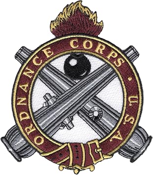 Ordnance Corps Crest United States Army Collectible Novelty Patch