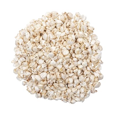 OliveNation Organic Puffed Buckwheat Kernels, Low Sugar Healthy Grain for Breakfast, Baking, Cooking, Snacking, Non-GMO, Gluten Free, Vegan - 1 lb