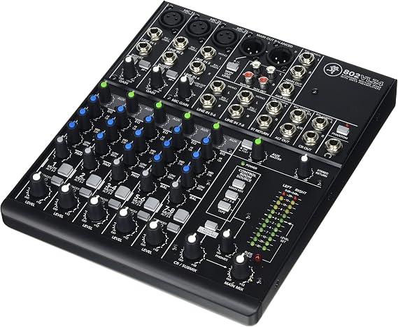 Mackie 802VLZ4 8-Channel Compact Analog Mixer With Legendary Onyx Mic Preamps