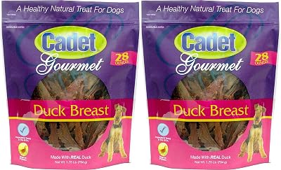 2 Pack Duck Breast Dog Treats, 28 Ounce