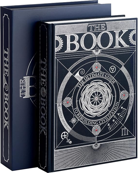 HUNGRY MINDS The Book in a Gift Box: Ultimate Guide for Rebuilding Civilization. A Must-Have for Adults, This Inspirational Artifact is a Knowledge Powerhouse with 400+ Pages