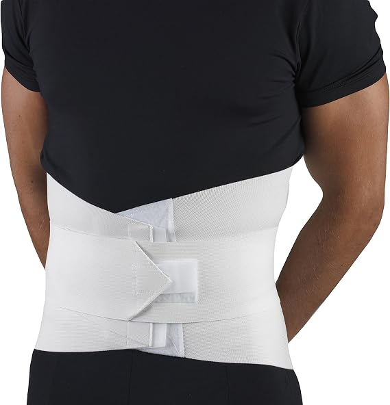OTC Lumbo-Sacral Support, Abdominal Uplift, 11-Inch Lower Back, Strong Compression Elastic, X-Small
