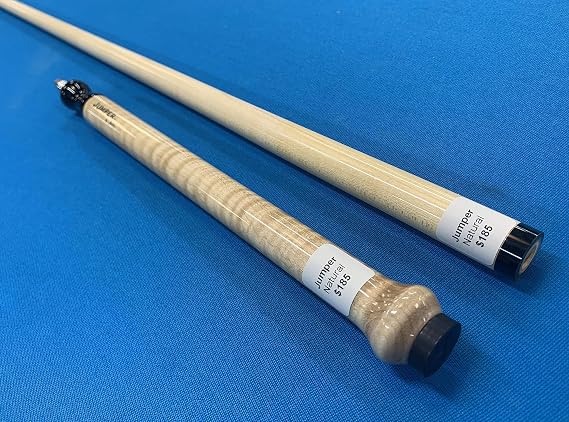 Jacoby Jumper Jump Pool Cue Stick 13mm Hard Maple Shaft 9 oz - Natural Stain