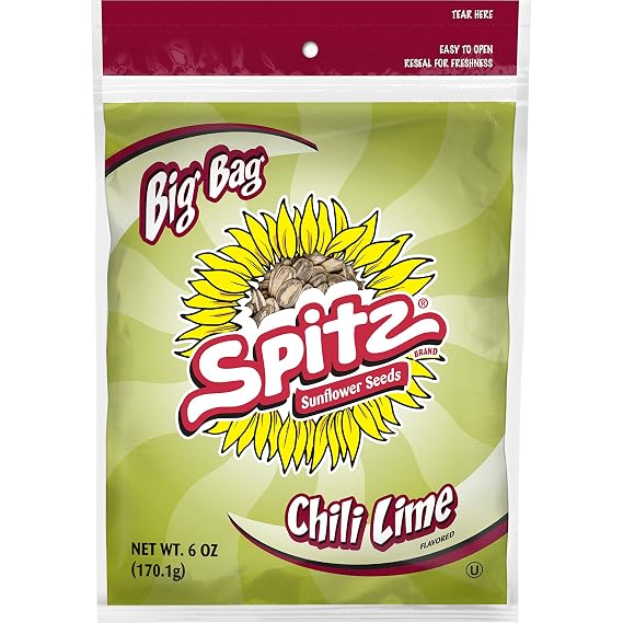 Spitz Sunflower Seeds, Chili Lime, 6 oz