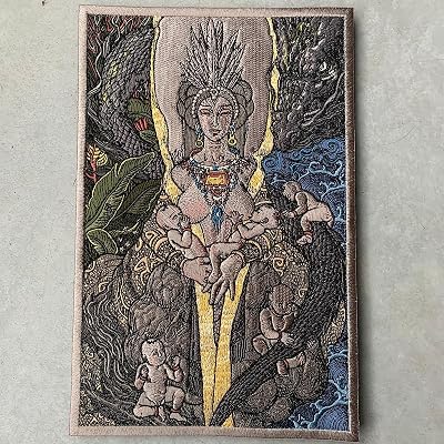 Patchlab Master Embroidery Vietnam Patch Fairytale Morale Patch from Asia 10  6 inch Mother of Dragon