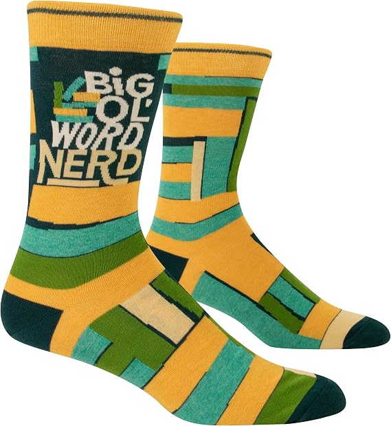 Blue Q Big 'Ol Word Nerd One Size