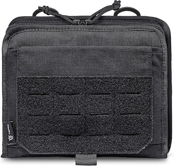 TSPRO Tactical Admin Pouch MOLLE, Clamshell EDC Organizer, Small Tool Pouch