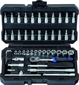 8651 1/4-Inch "Proficraft" Socket Set - Blue (46-Piece)