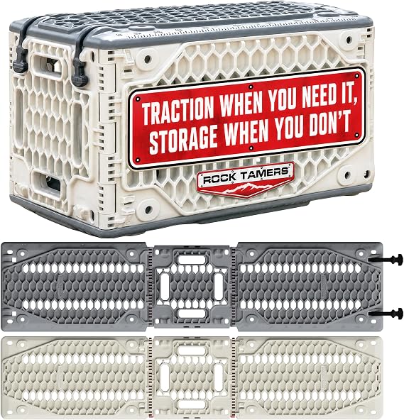 Rock Tamers Traction Crate RT700-2-in-1 Storage & Traction Boards