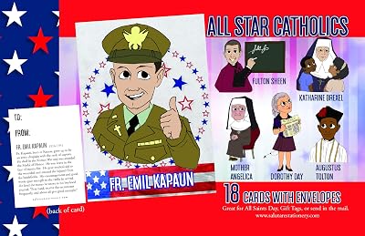 All Star Catholics for Kids Greeting Cards with Envelopes