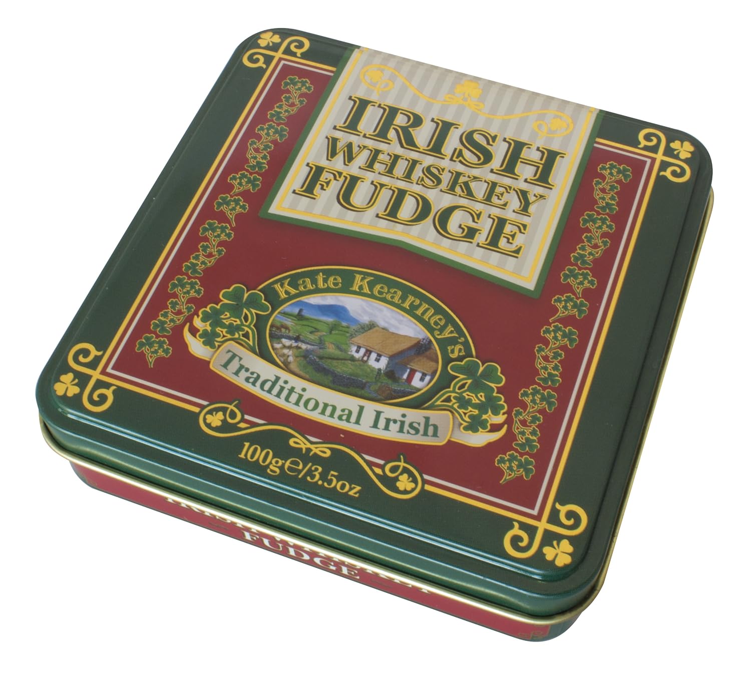Gift From Ireland Kate Kearney Irish Whiskey Fudge In Tin, 100G