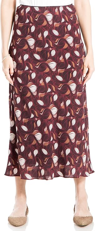 Max Studio Women's Midi Crepe Skirt