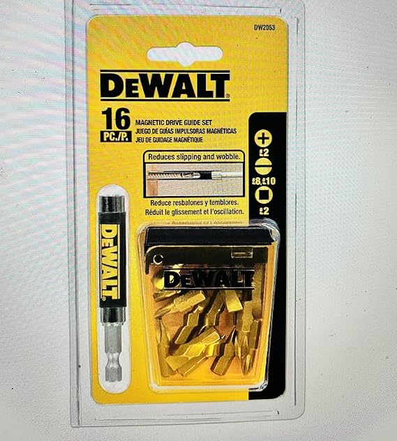 DEWALT DWAF2053 16 pc. Drive Guide Set