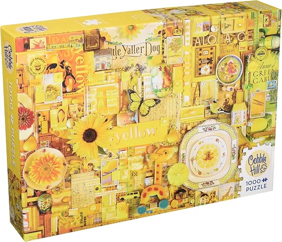 COBBLE HILL Yellow Jigsaw Puzzle (1000 Piece)