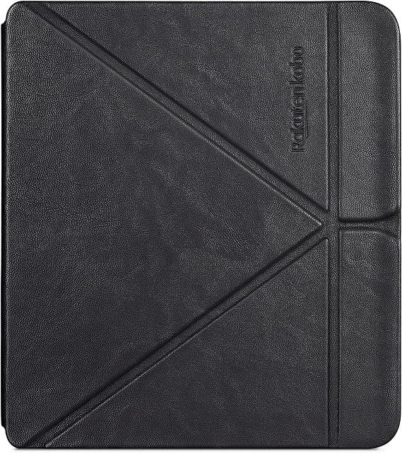 Kobo Libra 2 SleepCover - Black Sleep Mode/Wake Technology Integrated Stand for Two Positions Faux Leather Compatible with the 7-inch Kobo Libra2 eReader