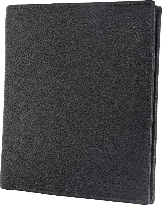 F&L CLASSIC RFID Blocking Mens Leather Bi-Fold Big Hipster Wallet, 13 credit card slots,Black...