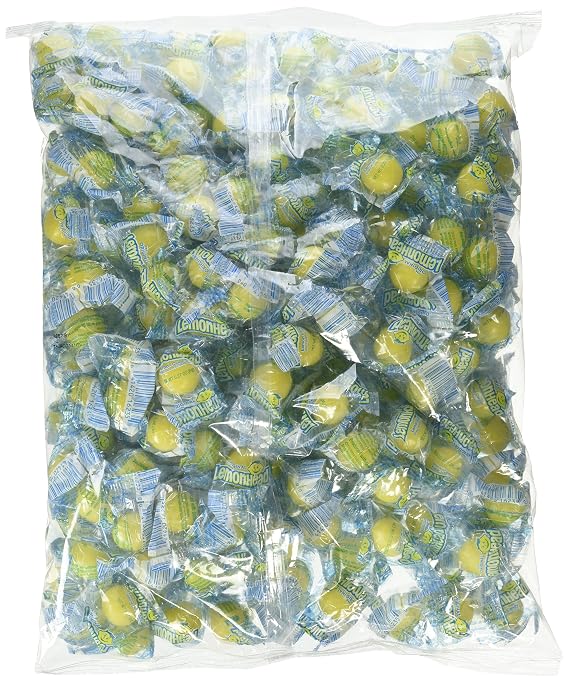 Lemonhead Hard Candy, Lemon, 3.75 Pound Bulk Candy Bag