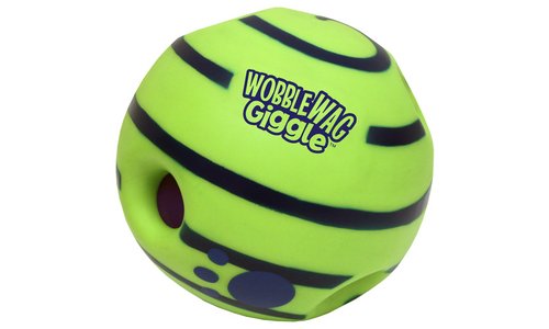 JML Wobble Wag Giggle Ball Dog Toy